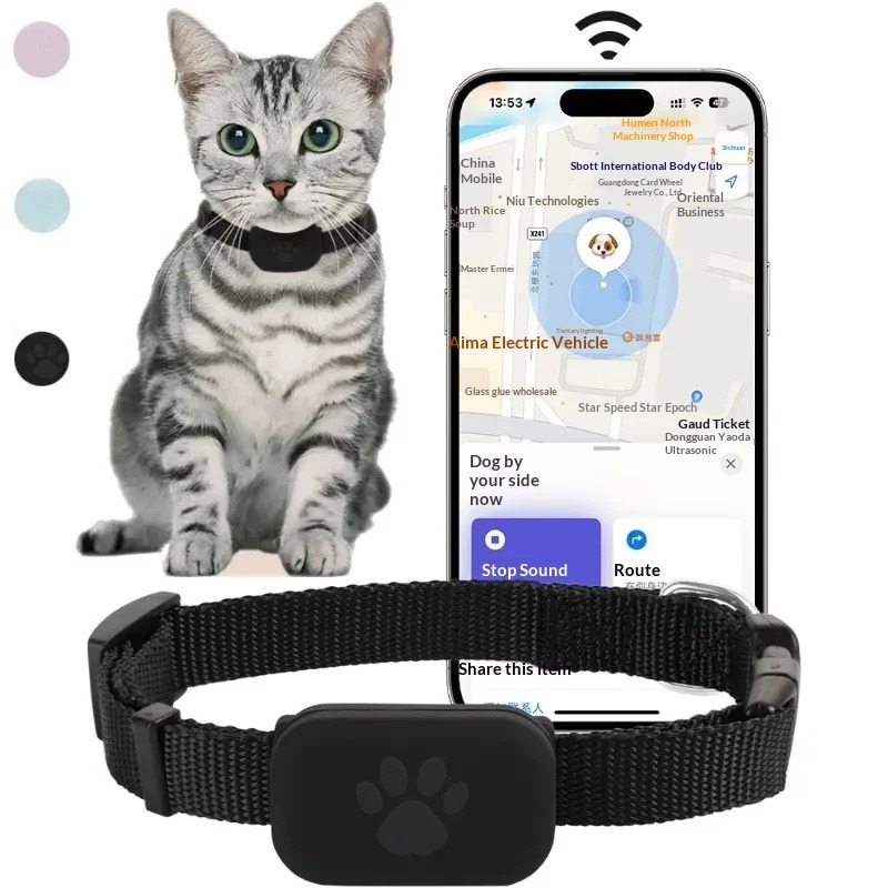 Pet Gps Tracker Collar - Pet GPS Tracker for Apple Find