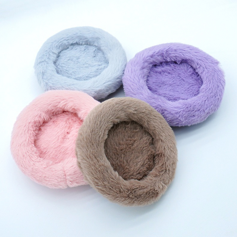 Calming Dog Bed - Soft Pet Cat Bed Pad Plush