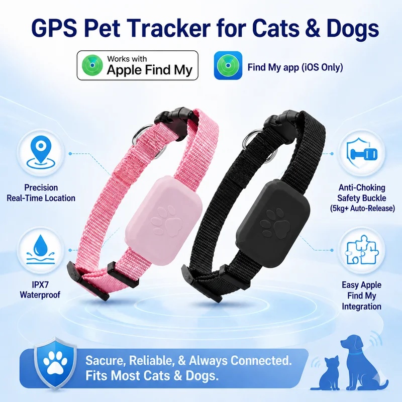 Pet Gps Tracker Collar - Remote Pet GPS Tracker Waterproof Real-Time