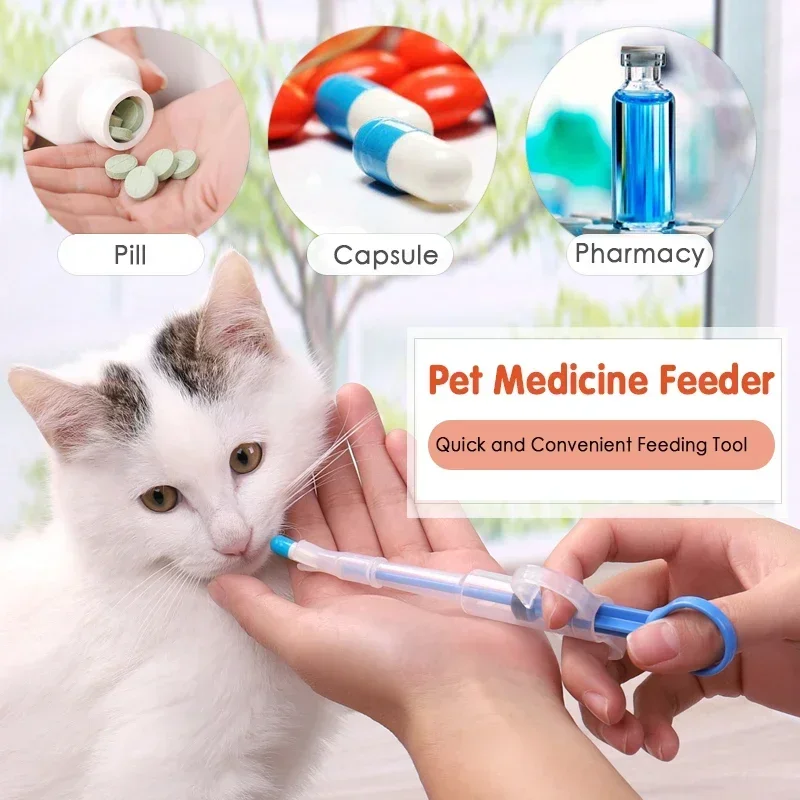 1 Set Pet Pills Applicator Cat - огляд і ціна Pet Supplies Application