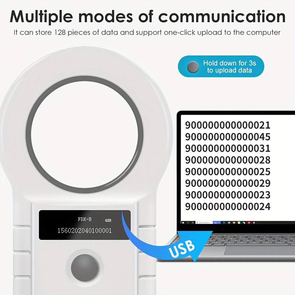 Bluetooth/USB Animal Tag Reade - огляд і ціна Pet Supplies Online
