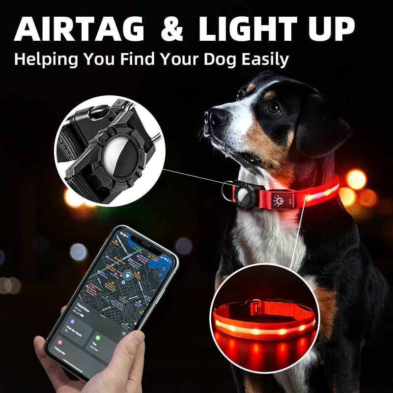New Pet Collars WaterProof Led - огляд і ціна Pet Gps Tracker Collar