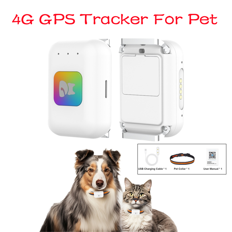 GPS Pet Tracker with Colorful  - огляд і ціна Pet Gps Tracker Collar