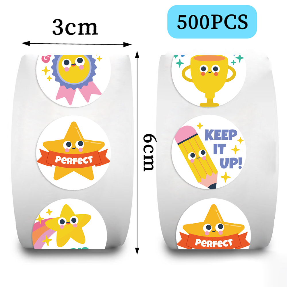 500PCS Star Reward Stickers Ro - огляд і ціна Pet Supplies Rewards