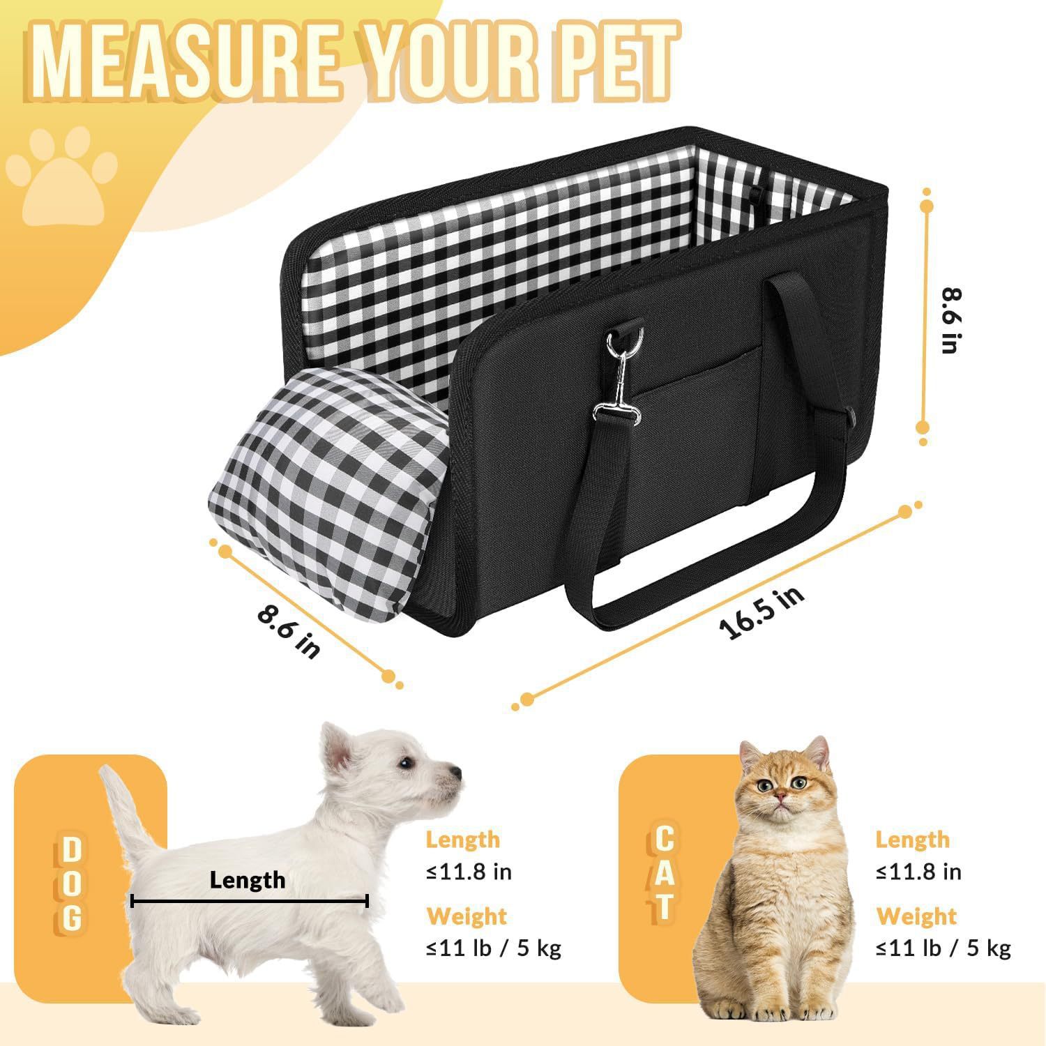 Car Mounted Pet Car Seat Porta - огляд і ціна Calming Dog Bed