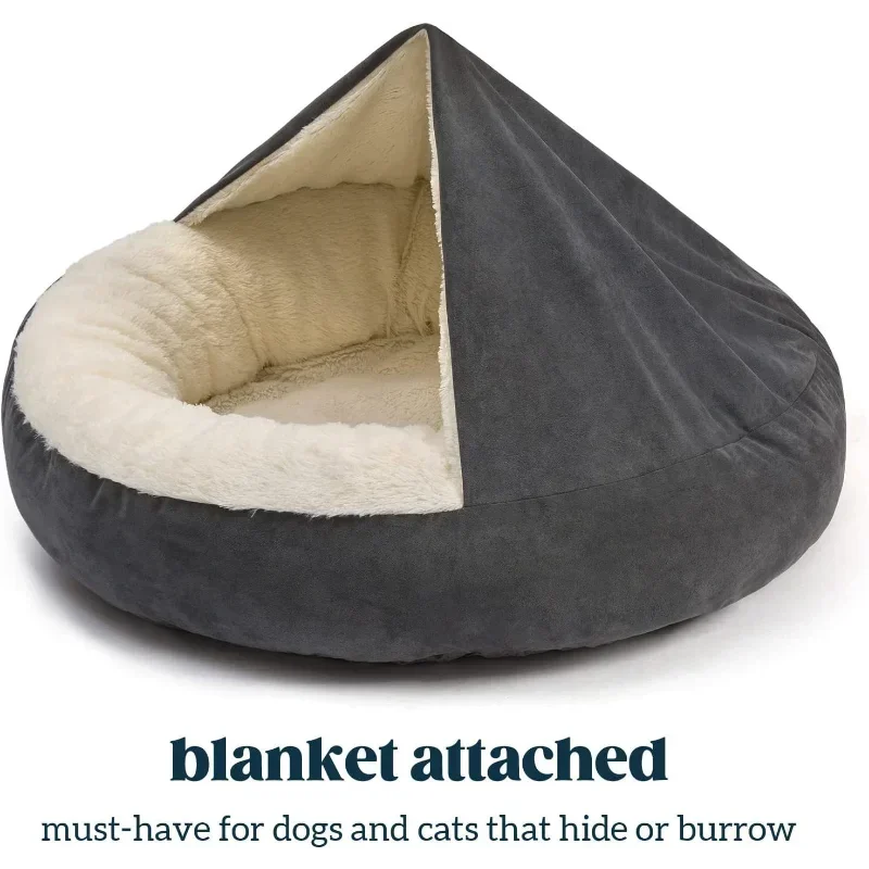 Semi-closed Dog Kennel Pet Sle - огляд і ціна Calming Dog Bed