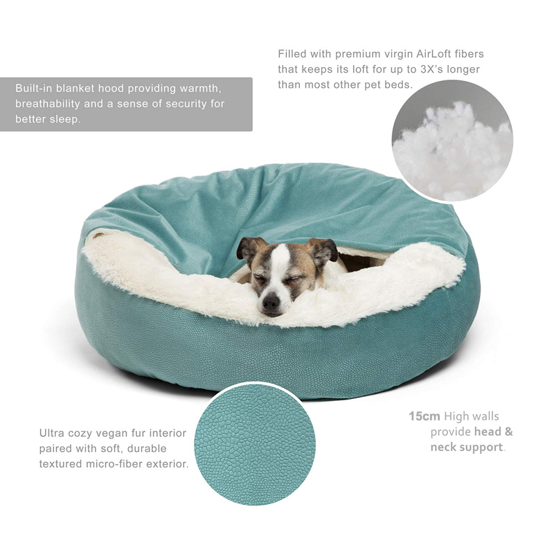 Benepaw Orthopedic Dog Bed Wit - огляд і ціна Calming Dog Bed