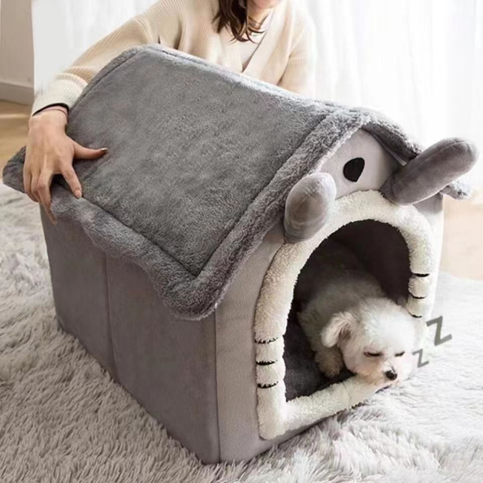All Season Dog House Style Bed - огляд і ціна Calming Dog Bed