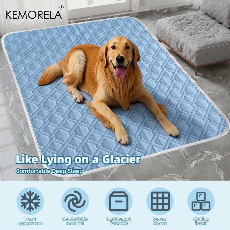 KEMORELA 2PCS Dog Cooling Mat  - огляд і ціна Calming Dog Bed