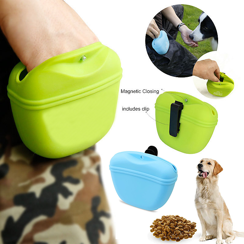 Silicone Dog Treat Bag Portabl - огляд і ціна Pet Supplies Rewards