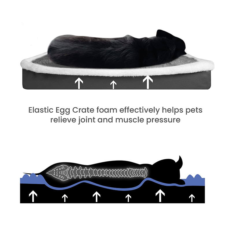 Benepaw Soft Orthopedic Dog Be - огляд і ціна Calming Dog Bed