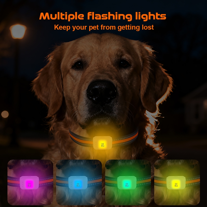 GPS Pet Tracker with Colorful  - огляд і ціна Pet Gps Tracker Collar